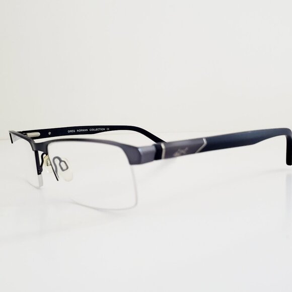 NEW GREG NORMAN COLLECTION Men's Sleek Frames Eyeglasses GN230 54-17-140 Rect. - Picture 1 of 9